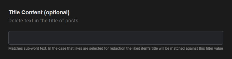 Delete Blog Posts by Keyword(s)